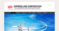 Desktop Screenshot of expresslinecorp.com